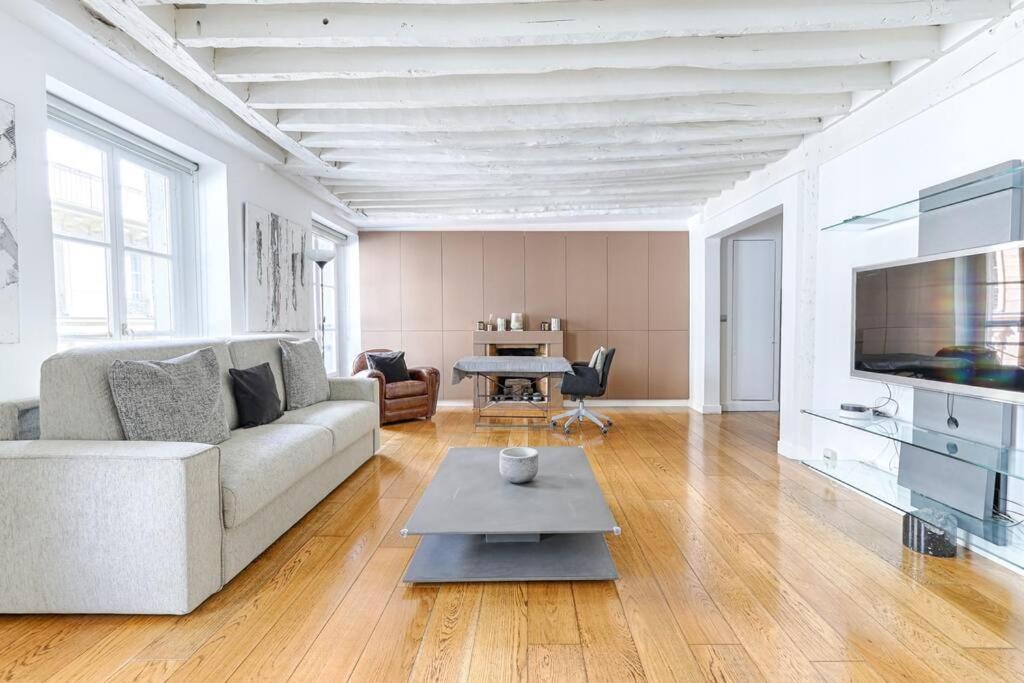 Marais Historical Center Charming Apartment 1Br Paris Exterior foto
